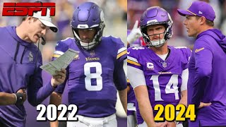 ESPN Are the 2024 Vikings a Fluke Like 2022 🙄🤔 [upl. by Acinoda]