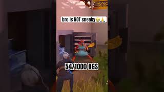 gang is NOT sneaky😭😭 memes funny fortnite fortniteclips fortnitememes shorts [upl. by Chic]