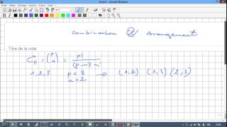 Combinaison ou Arrangement en probabilité [upl. by Ahsek493]