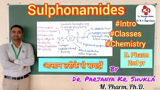 Introduction to Sulphonamides  Chemistry amp Classification  Pharmaceutical Chemistry2  D Pharm [upl. by Caia639]