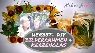 HerbstDIY aus Kastanien und Blättern [upl. by Dorca]