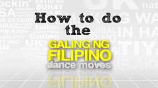 How to do the Galing ng Filipino Dance Tutorial [upl. by Elstan]