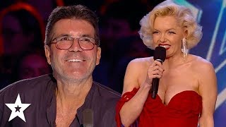 A REAL MARILYN MONROE on Britains Got Talent 2020  Got Talent Global [upl. by Florance607]