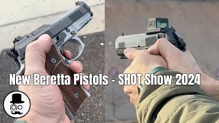 Beretta SHOT Show 2024  New Pistols  Langdon Tactical PX4GSD 92GTS Tomcat 30X 92XI Squalo [upl. by Leventhal]