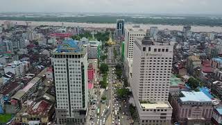 Yangon City  Myanmar [upl. by Lorinda184]