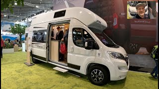 Pössl 2Win Vario RV Camper Van Citroen Jumper 2 Win all new model walkaround and interior V0803 [upl. by Anad]