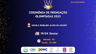 Cerimônia de Premiação Olimpíadas 2023 [upl. by Brendin]