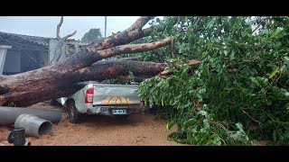 Ciclone Tropical GOMBE em Nampula norte de Moçambique Reportagem de Morais Selemane [upl. by Eimmot]