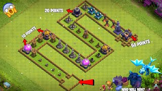 Cracking the Level 1 Base Formation Challenge Clash of clans Troops Tournament [upl. by Hesler]