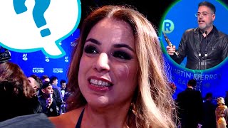 MARINA CALABRÓ HABLÓ DE LA REACCIÓN DE ROLANDO BARBANO QUE NO LA NOMBRÓ AL RECIBIR SU PREMIO [upl. by Nerin832]