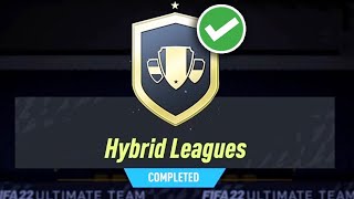 FIFA 22 HYBRID LEAGUES SBC CHEAPEST METHOD FIFA 22 ULTIMATE TEAM [upl. by Georgette]