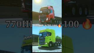 😱 770HP IN truckersofeurope3 trucksimulator androidgames [upl. by Koo955]