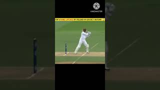 TOP 3 UNSEEN CATCHES BY FIELDER IN CRICKET HISTORY😱 cricket shortsfeeds shorts [upl. by Carole]