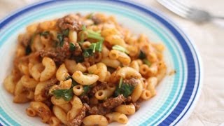 Nui Xao Thit Bo Bam StirFry Pasta with Ground Beef [upl. by Festa]