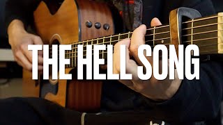 the hell song x sum 41 short fingerstyle cover [upl. by Samara]