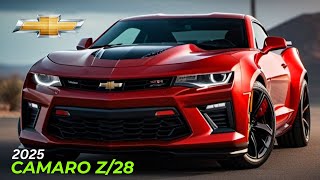 650 Horsepower Roar The 2025 CHEVROLET CAMARO Z28 Revealed [upl. by Niar978]