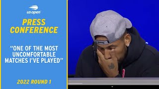 Nick Kyrgios Press Conference  2022 US Open Round 1 [upl. by Otrebide20]