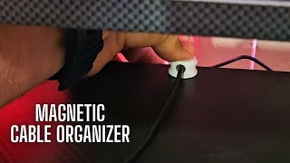 Magnetic Cable Clips  Cable Organizer  Cable Management [upl. by Rawley]