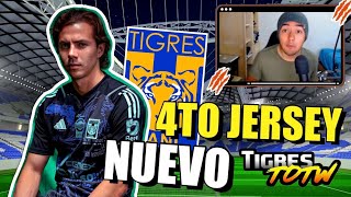 ¡ES HERMOSO El Nuevo Jersey de Tigres  4to Uniforme 🐯🔥 [upl. by Nithsa802]