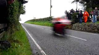 Michael Dunlop wheelie  4th bike past [upl. by Bradney]