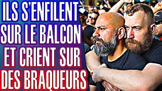 ILS SquotENFILENT SUR LE BALCON ET LA DES BRAQUEURES DÉBARQUENT CEST NIMPORTE QUOI [upl. by Seiden]