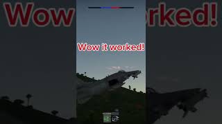 Harrier gr7 tunnel run warthunder [upl. by Lahcar717]