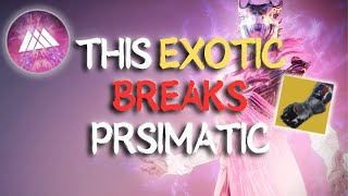 Why Getaway Artist is THE BEST Exotic for Prismatic Warlock  Destiny 2 Final Shape [upl. by Inimod]