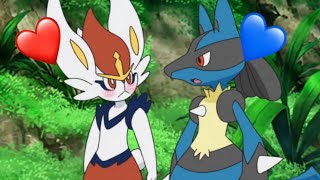 Lucario and Cinderace moments in Pokémon Journeys Episode 70 [upl. by Patrizio]