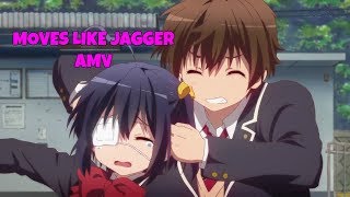 Yuta x Rikka AMV  Moves Like Jagger [upl. by Anuaek]