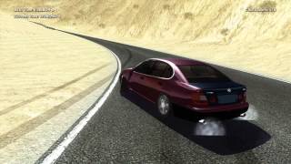 SLRR 800bhp Lexus GS300 Drift Nevada Desert [upl. by Sadick]