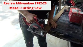 Milwaukee Metal Cutting Circular Saw 278220  A Quick Review [upl. by Hannazus]