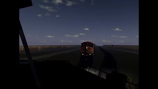 Kismet Train Collision in Roblox Cab view [upl. by Abbub]