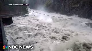 Deadly flooding in Pacific Northwest after relentless rain [upl. by Eneles]