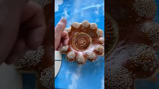 beautiful flower breads bread food breadmaking breadrecipi baking foodie cooking [upl. by Enaile]