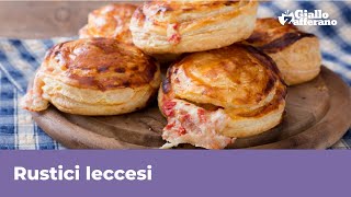 RUSTICI LECCESI  Ricetta originale FACILE E VELOCE [upl. by Zapot]