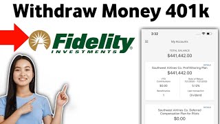 How To Withdraw Money From Fidelity 401k 2025 [upl. by Trilley]