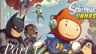 Scribblenauts Unmarked Part 1 Welcome to Gotham City [upl. by Elena]