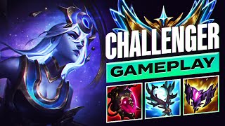 S14 Challenger Lux Gameplay 11  Season 14 Split 1 SoloQue  Lux Builds amp Runes [upl. by Sibbie]