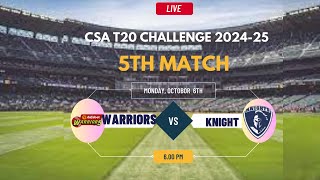 Knights vs Lions  CSA T20 Challenge [upl. by Misa292]