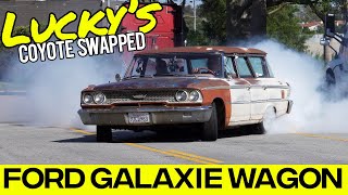 COYOTE Swapped Ford GALAXIE  Lucky Costa’s Sleeper Wagon [upl. by Warton]