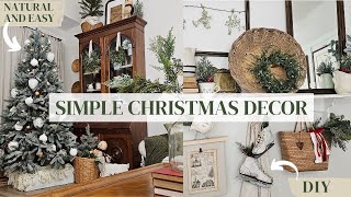 Simple amp Easy Christmas Decor DIY Ideas • How to Decorate For Christmas • Christmas Decor 2023 [upl. by Anyalram]