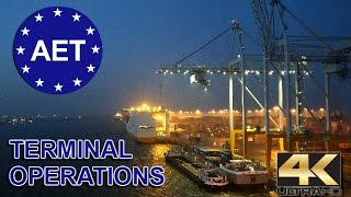 Antwerp EuroTerminal AET 2017  Terminal operations compilation 4K UHD FCPX [upl. by Adolfo]