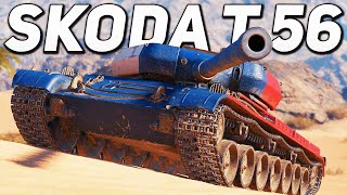 Top Kategóriás Prémtank Skoda T 56  World of Tanks 1221  20231027 [upl. by Jedlicka]