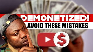 How I got demonetized on YouTube Reused Content [upl. by Aay773]