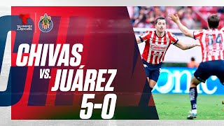 Highlights amp Goles Chivas vs Juárez 50  Telemundo Deportes [upl. by Naiva]