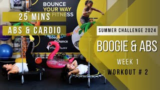 Summer Challenge  Week 1  Boogie amp Abs  Workout 2 [upl. by Jobe]