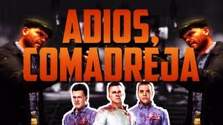 Black Ops 2 Mob of the Dead  Como hacer el Easter Egg LogroTrofeo Adios comadreja [upl. by Stew]