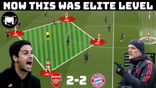 Tactical Analysis  Arsenal 22 Bayern Munich  A Fascinating 1st Leg [upl. by Irita471]