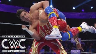 Gran Metalik vs TJ Perkins  CWC Final Cruiserweight Classic Live Finale on WWE Network [upl. by Toole640]