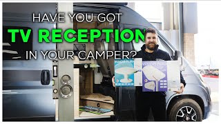 Get The Best Tv Aerial Reception On The Road How To Install A Motorhome Aerial [upl. by Sivrep]